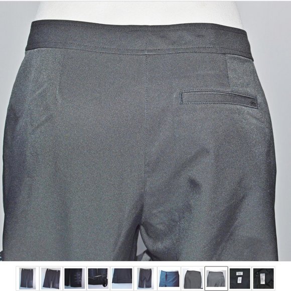 Izod Golf Classic Women sz 8 Black Sports Golf Outdoor Capri Active Pants - Picture 9 of 11